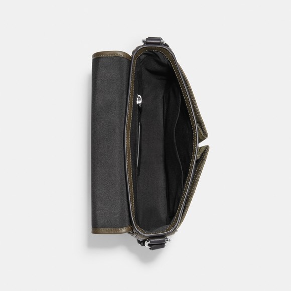 NWT Coach Outlet Sprint Map Bag 25 In Signature Jacquard - Picture 3 of 5